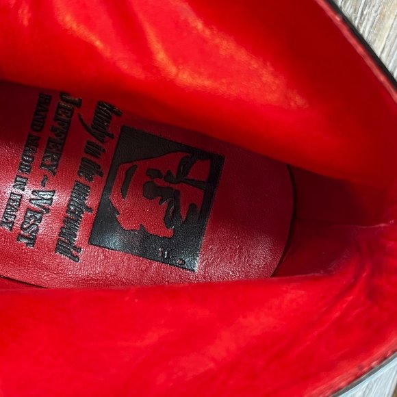 Jeffery West Flashmans Spirit dark brown & copper silver wings buckle size 9 - Picture 11 of 12